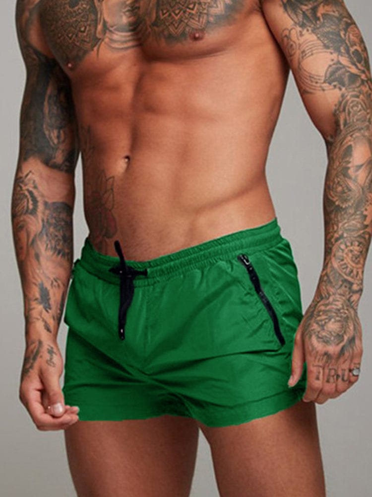menaful Green / S Men's Outdoor Gym Shorts