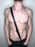 menaful harness Black / One Size Versatile Crossbody Hook Strap Harness - Black