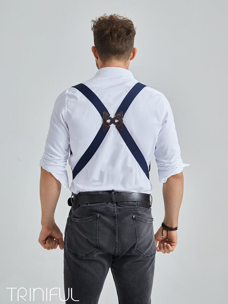 menaful harness Retro Gentleman Men's Suspender Harness