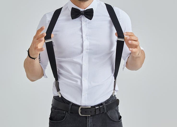 menaful harness Retro Gentleman Men's Suspender Harness