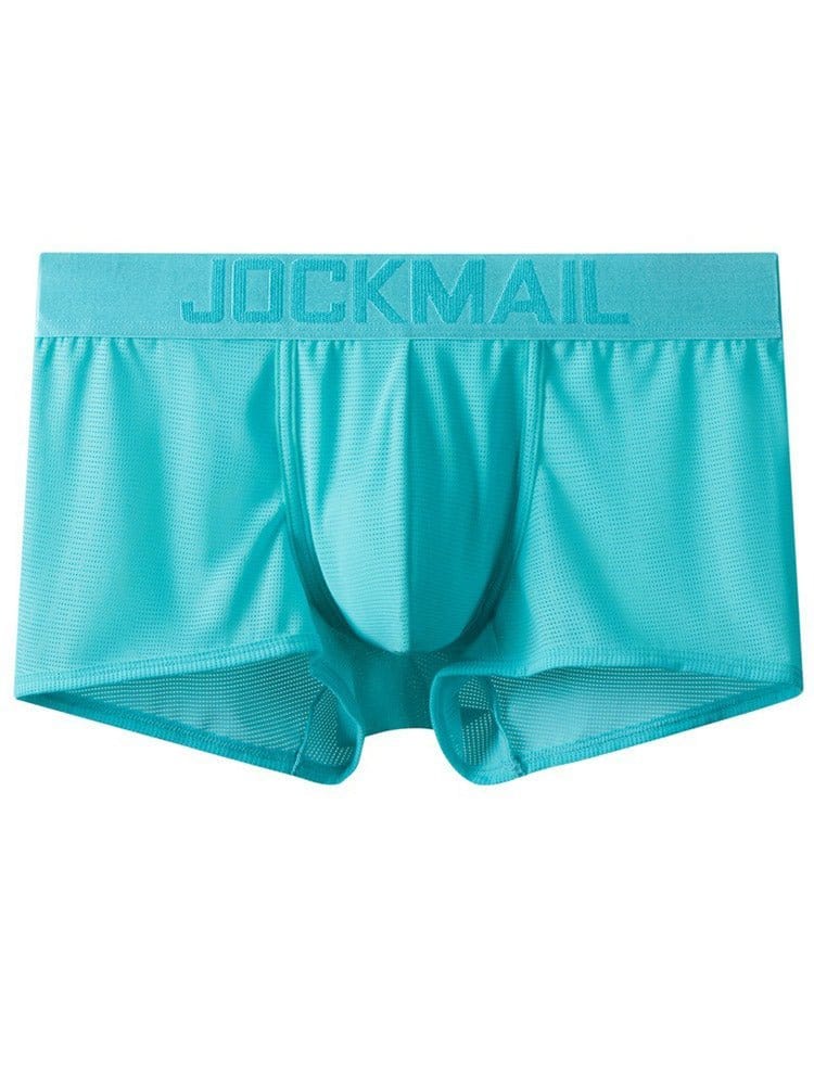 menaful Ice Silk Breathable Fitness Boxer Briefs