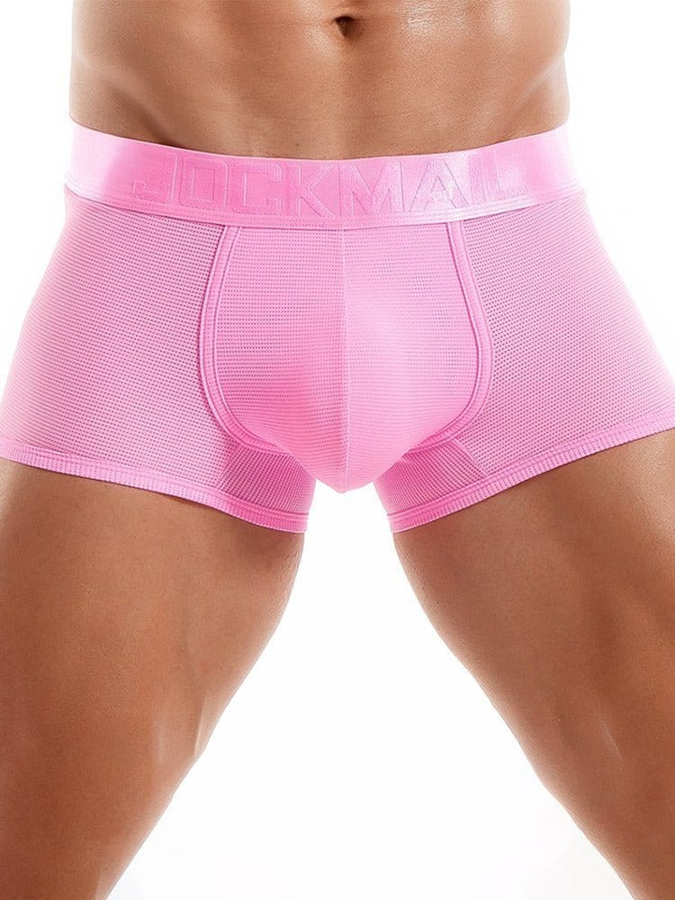 menaful Ice Silk Breathable Fitness Boxer Briefs