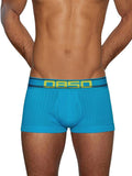 menaful Jacquard Solid Color Sports Breathable Boxer