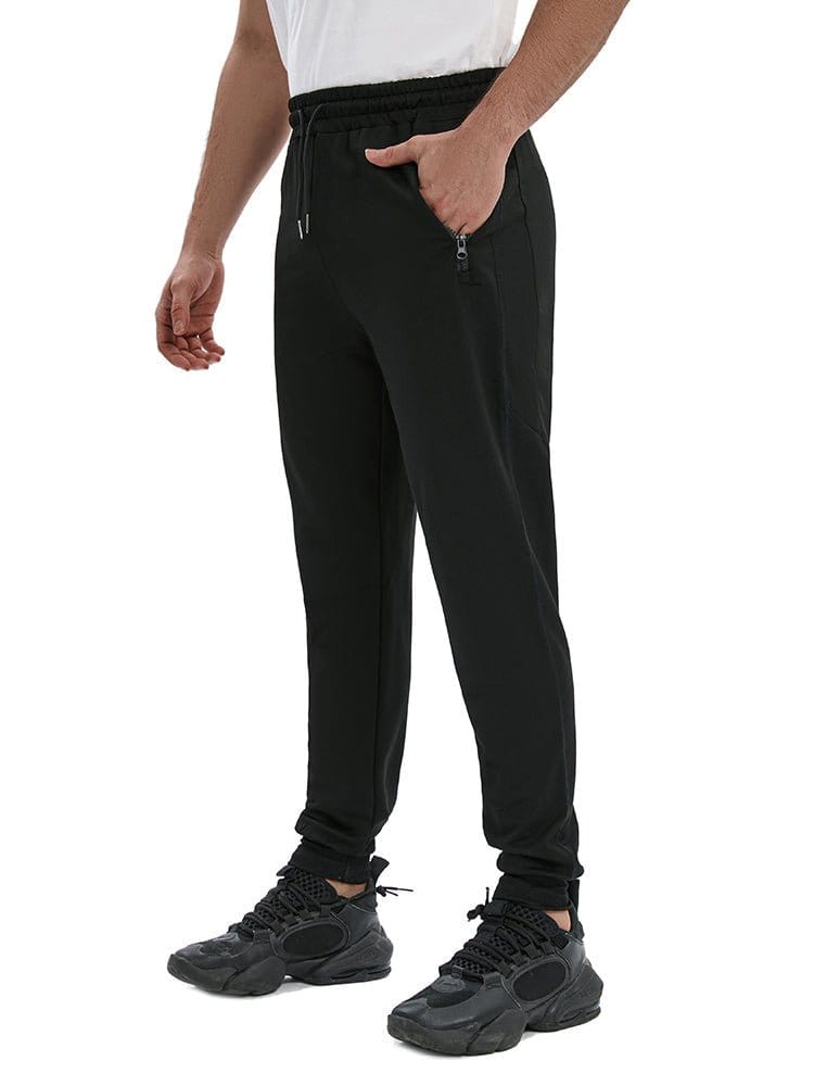 menaful Jaw Dropping Joggers-Black