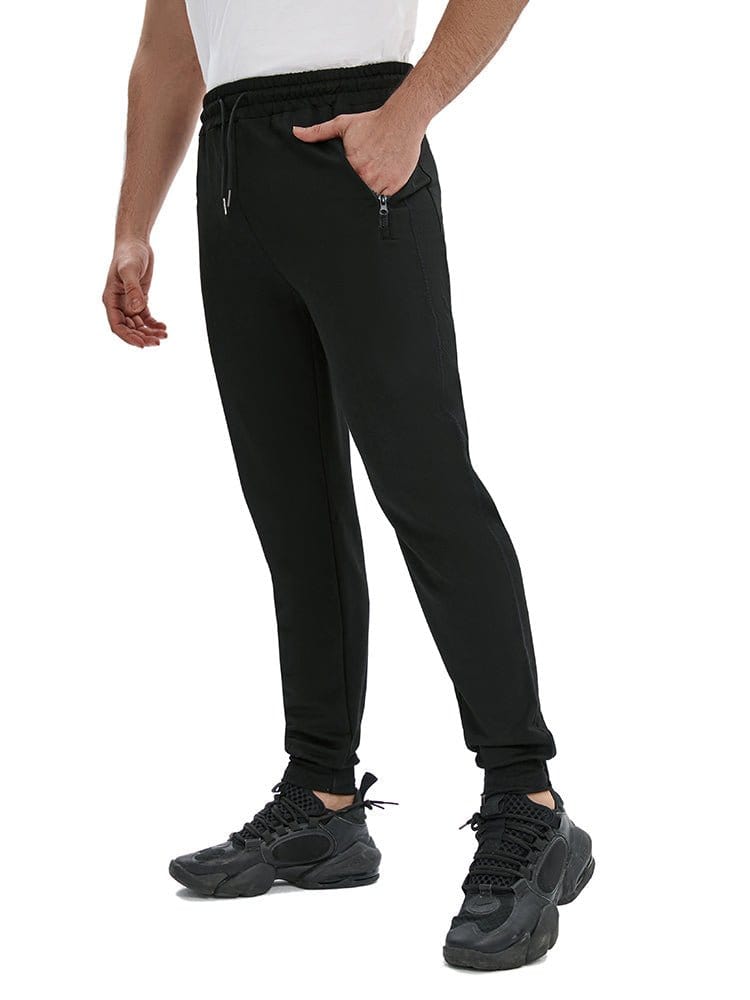 menaful Jaw Dropping Joggers-Black