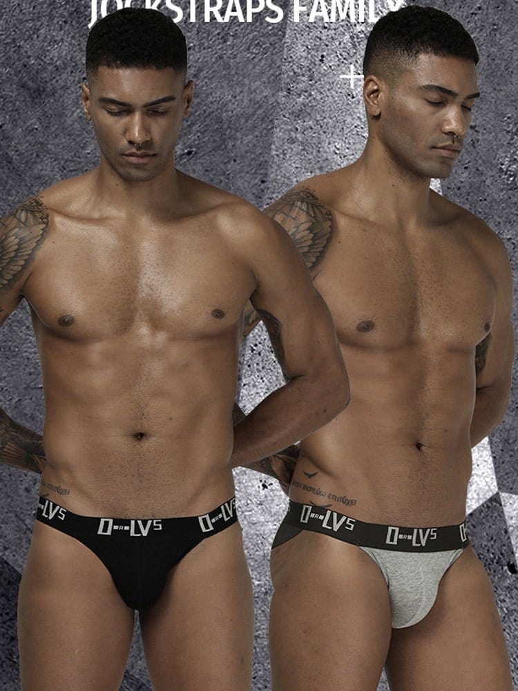 menaful Jockstrap 2 Pack Sexy Hollow Out Mens Jockstraps