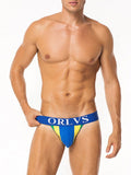 menaful Jockstrap 4 Pack Contrast Colors Low Rise Jockstraps