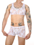 menaful Lace Underwear Suit