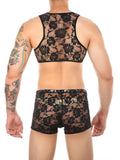 menaful Lace Underwear Suit