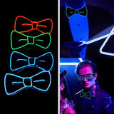 Menaful™ LED Light-Up Party Bowtie