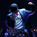 Menaful™ LED Light-Up Party Bowtie