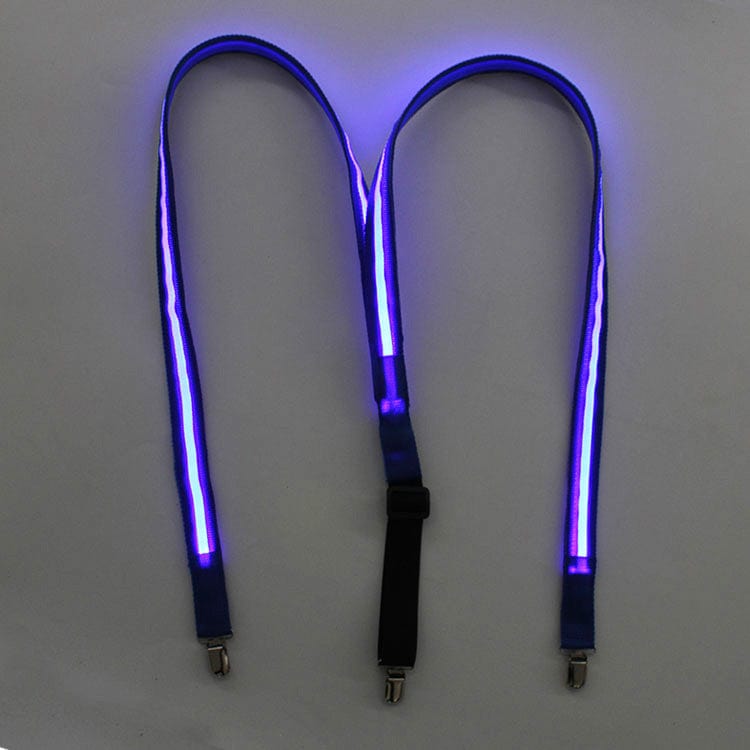 Menaful™ LED Light-Up Party Suspenders