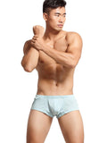 menaful Light Blue / M Men's Cotton Boxer Briefs