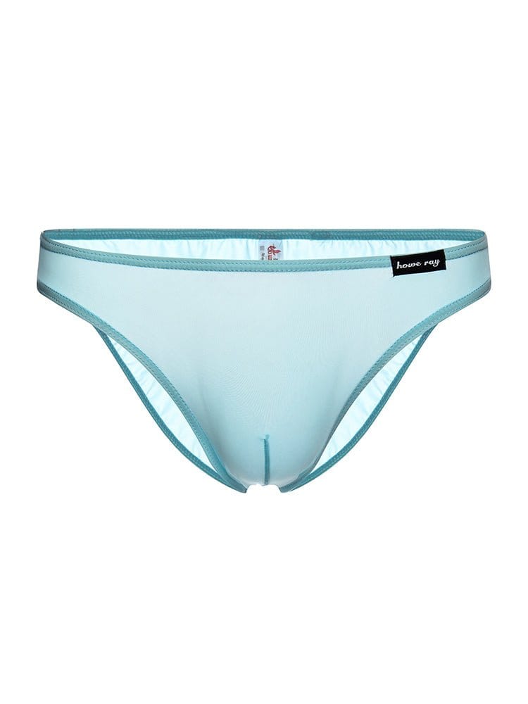 menaful Light Blue / M Men's Ice Silk Briefs