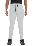 menaful Light Grey Jaw Dropping Joggers-Light Grey