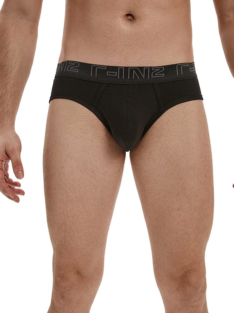 menaful Low Rise Brief - Black