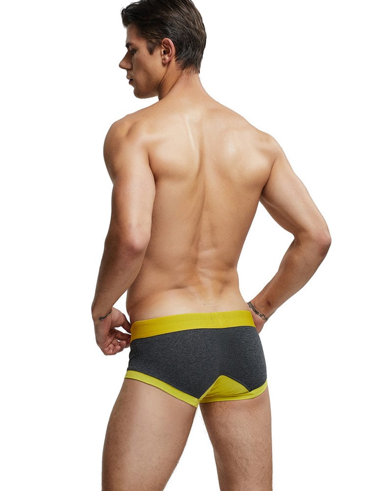 menaful Low Waist Cotton Men's Boxer Briefs