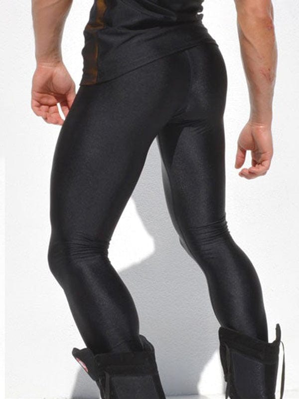 menaful Low Waist Men's Elastic Leggings