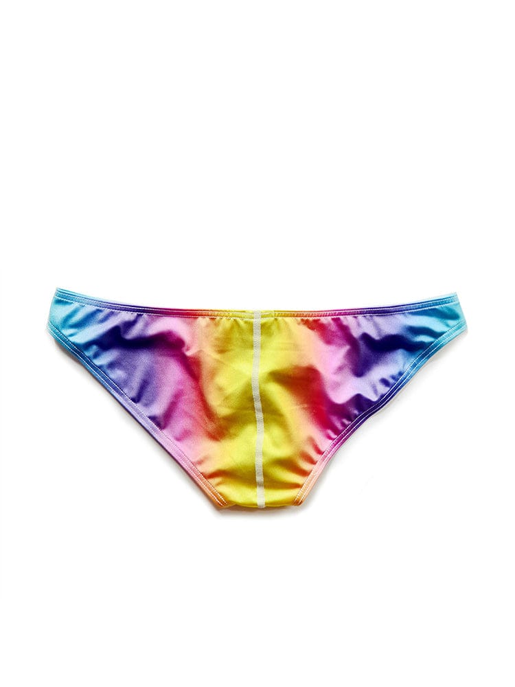 menaful Low Waist Sexy Gradient Briefs