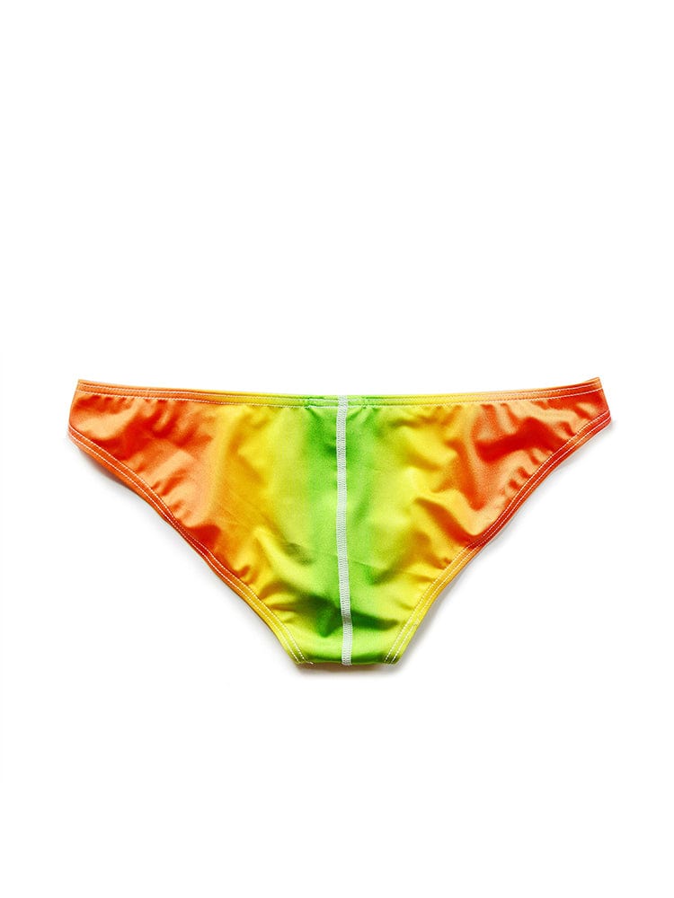 menaful Low Waist Sexy Gradient Briefs