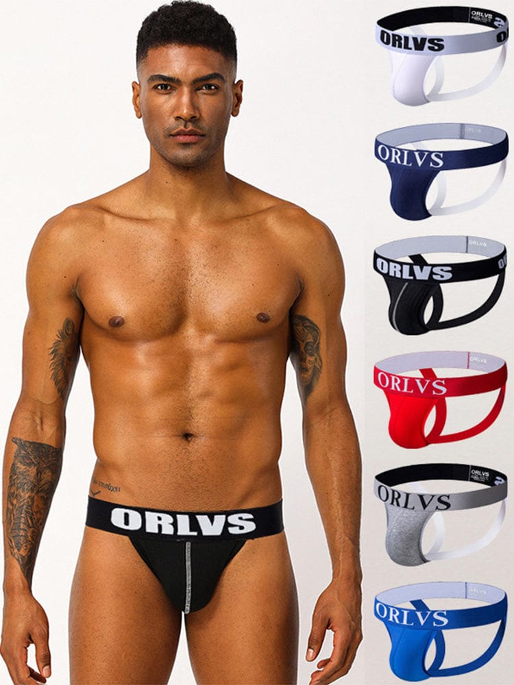 menaful Low Waist Underwear Cotton Men's Thong