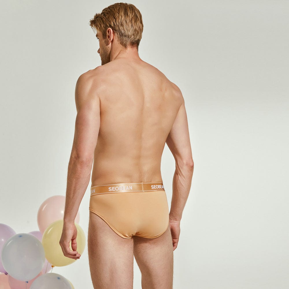 menaful Macaron Color Briefs