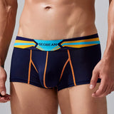 Menaful™ Men's Breathable Striped Boxer Briefs