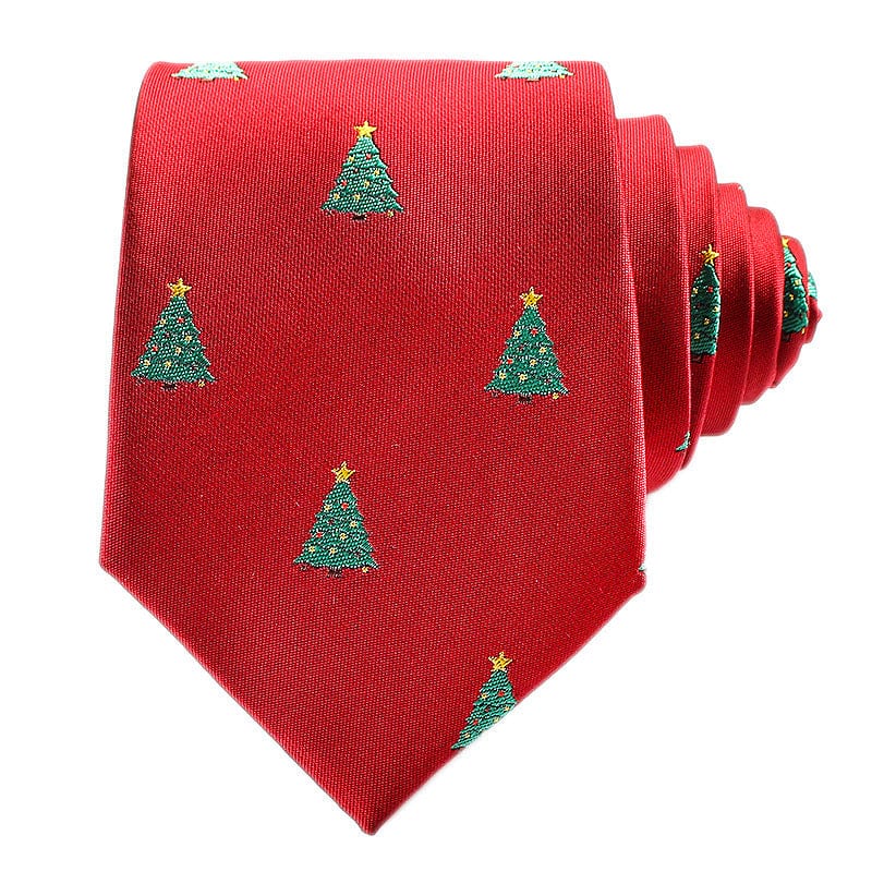 Menaful™ Men's British Style Polyester Christmas Necktie