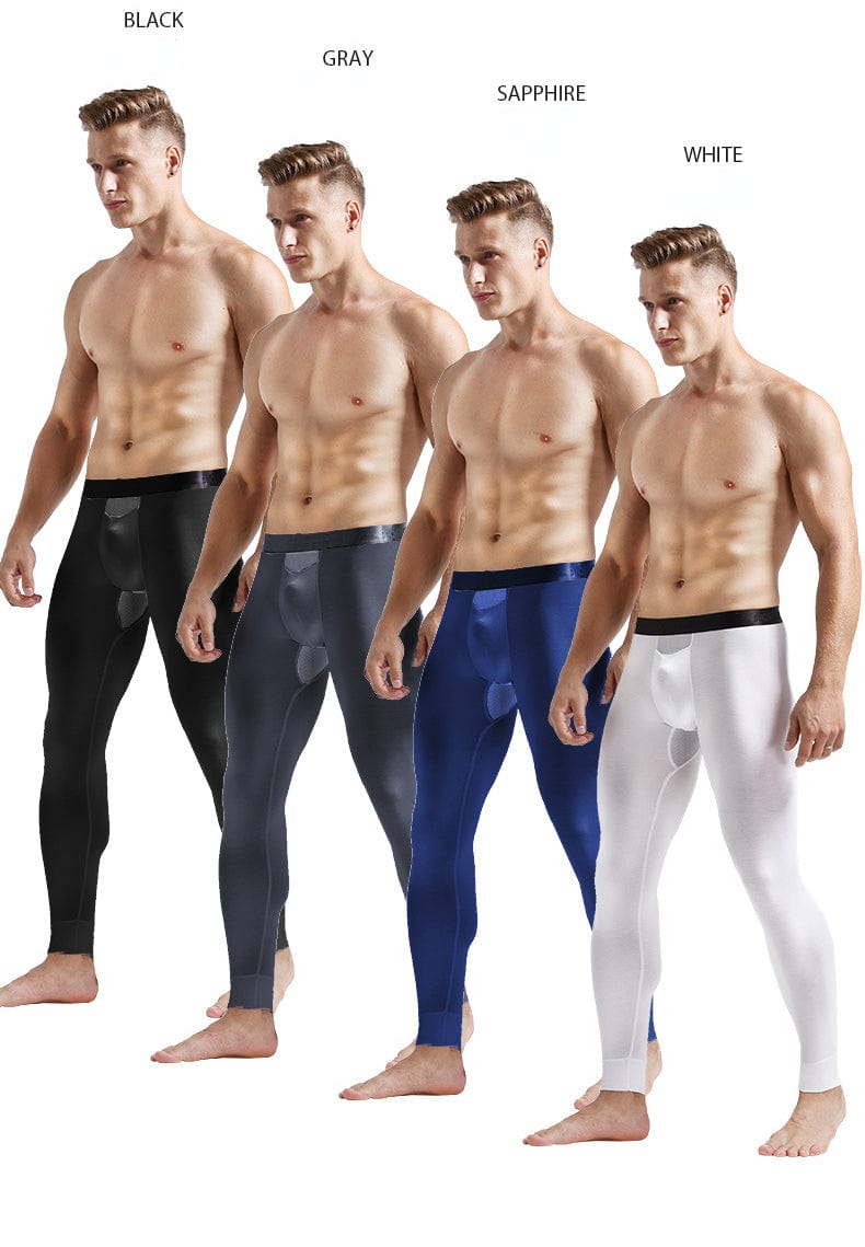 Menaful™ Men's Bullet-separating Modal Elastic Pants（Underwear and pants are combined into one）