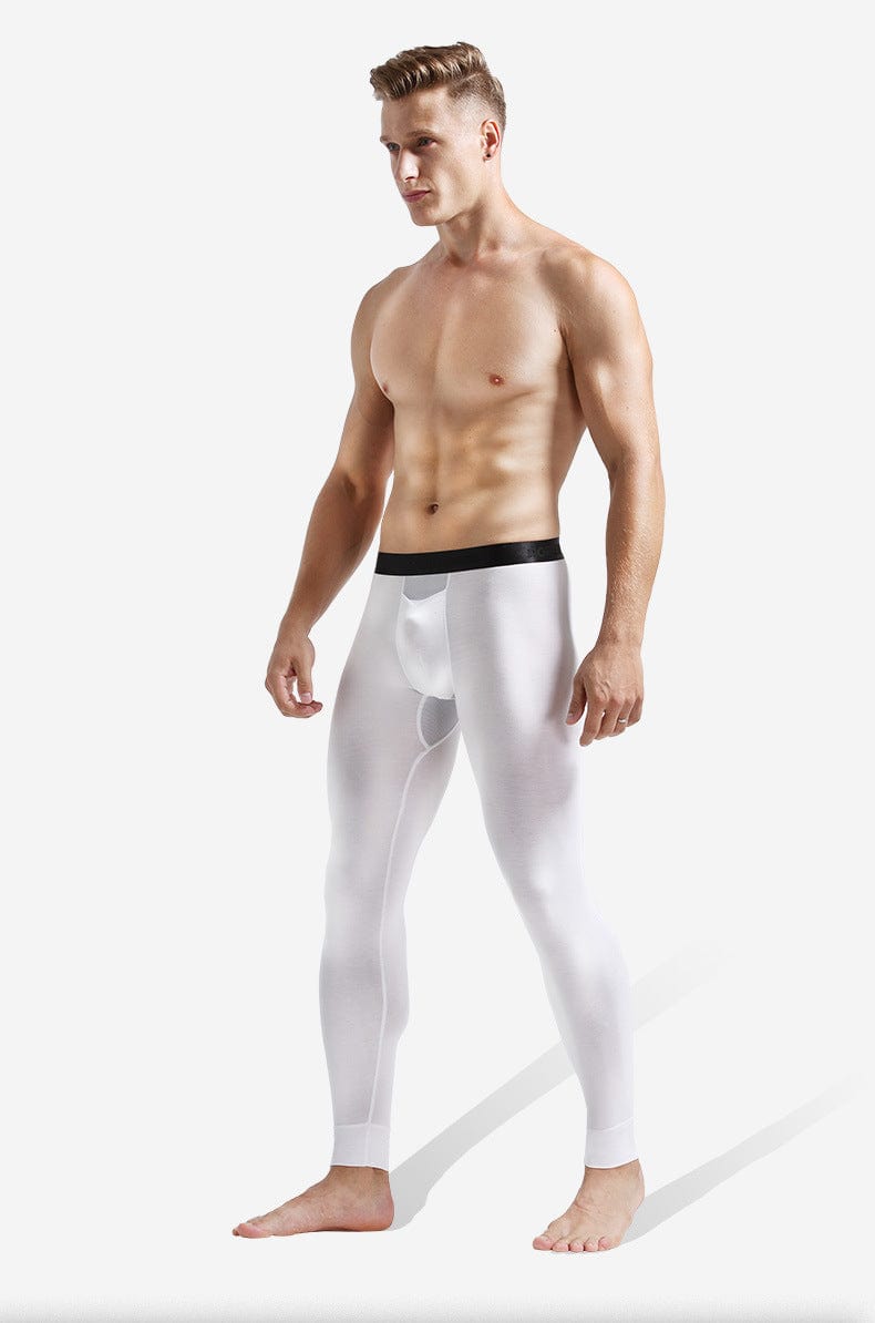 Menaful™ Men's Bullet-separating Modal Elastic Pants（Underwear and pants are combined into one）