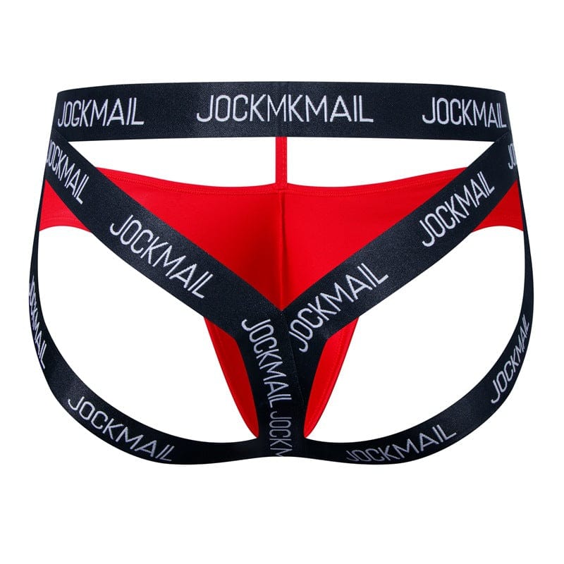 Menaful™ Men's Butt-Lifting Ice Silk Strap Hollow-Out Thong