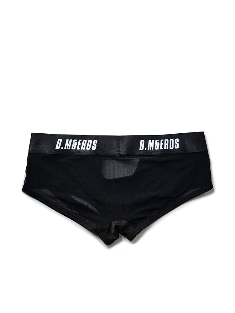 menaful Men's Buttocks Transparent Sexy Boxer Briefs