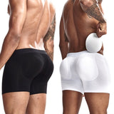 Menaful™ Men's Cotton Butt-Lifting Boxer Brief (Removable Hip Padding)