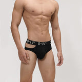 Menaful™ Men's Cotton Hollow-out Sexy Briefs With Side Cutouts