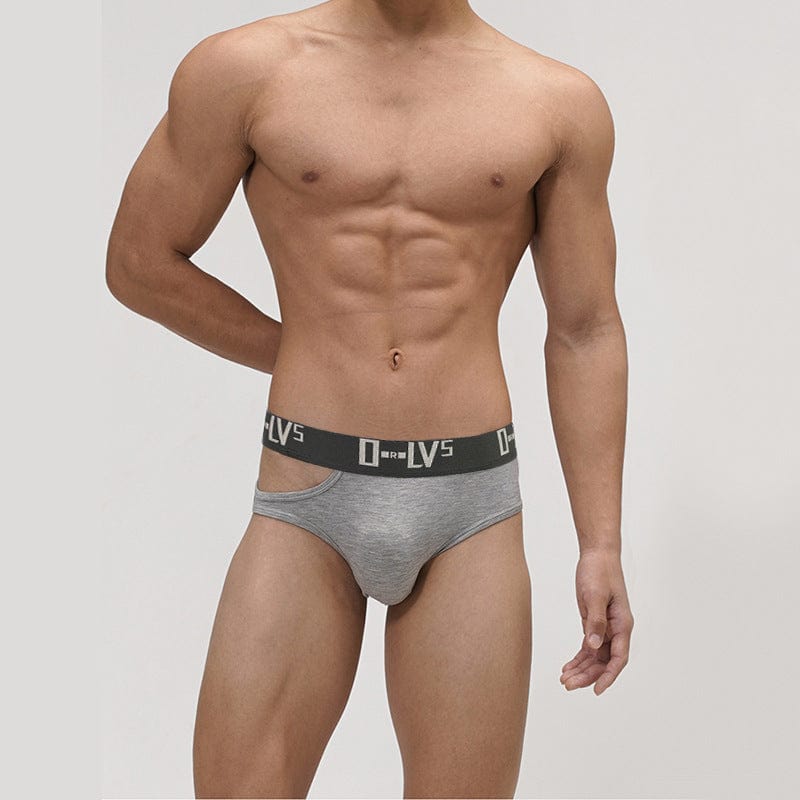 Menaful™ Men's Cotton Hollow-out Sexy Briefs With Side Cutouts