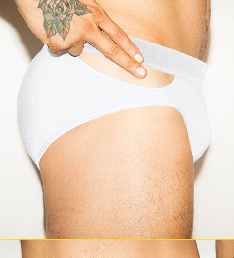 Menaful™ Men's Cotton Hollow-out Sexy Briefs With Side Cutouts