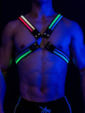 Menaful™ Men's Dazzling Rechargeable Sexy X-Shaped Glowing Harness