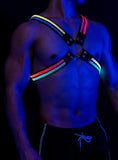 Menaful™ Men's Dazzling Rechargeable Sexy X-Shaped Glowing Harness