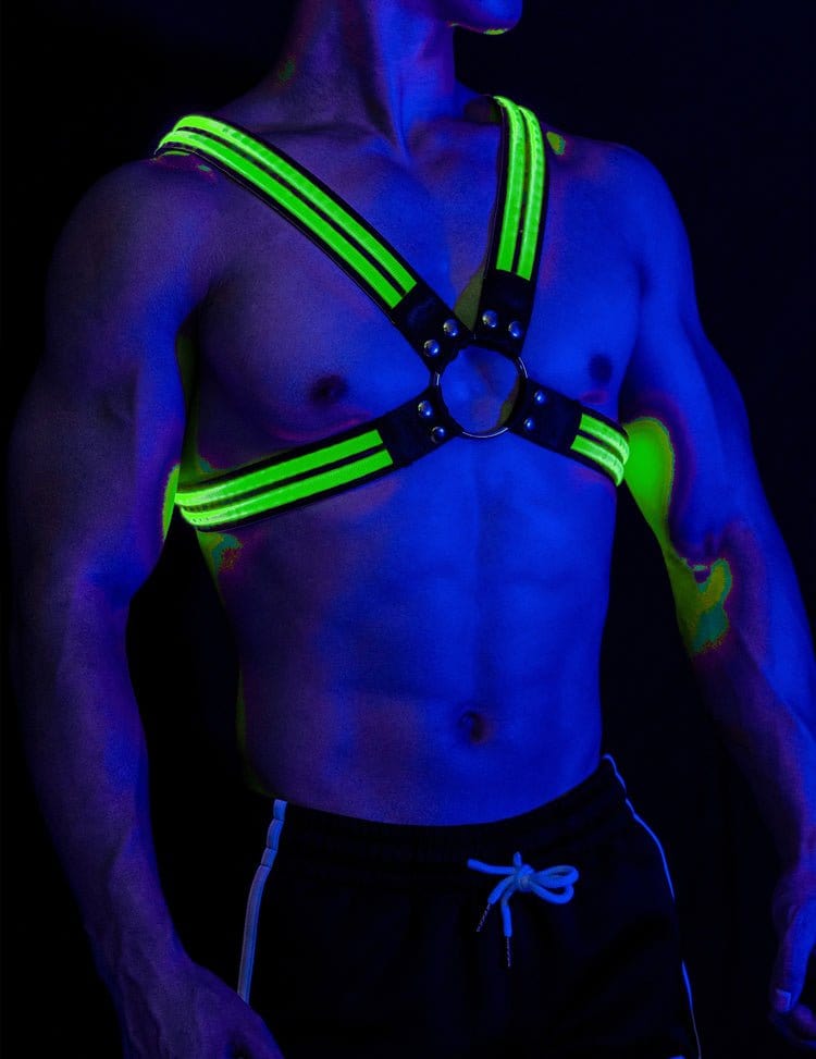 Menaful™ Men's Dazzling Rechargeable Sexy X-Shaped Glowing Harness