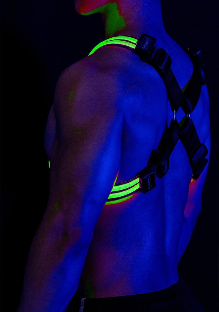 Menaful™ Men's Dazzling Rechargeable Sexy X-Shaped Glowing Harness