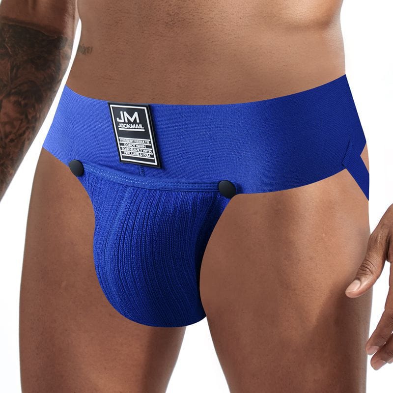 Menaful™ Men's Detachable Pouch Knitted Breathable Thong