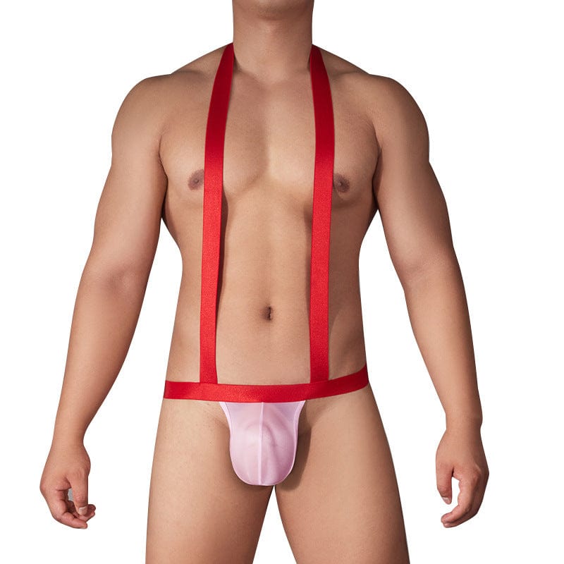 Menaful™ Men's Elastic Thong with Suspenders