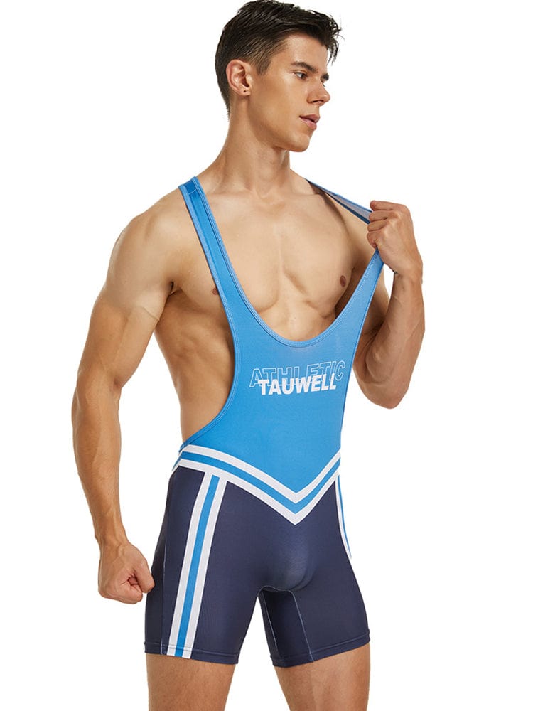 menaful Men's Fitness Bodysuit