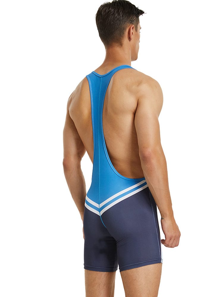 menaful Men's Fitness Bodysuit