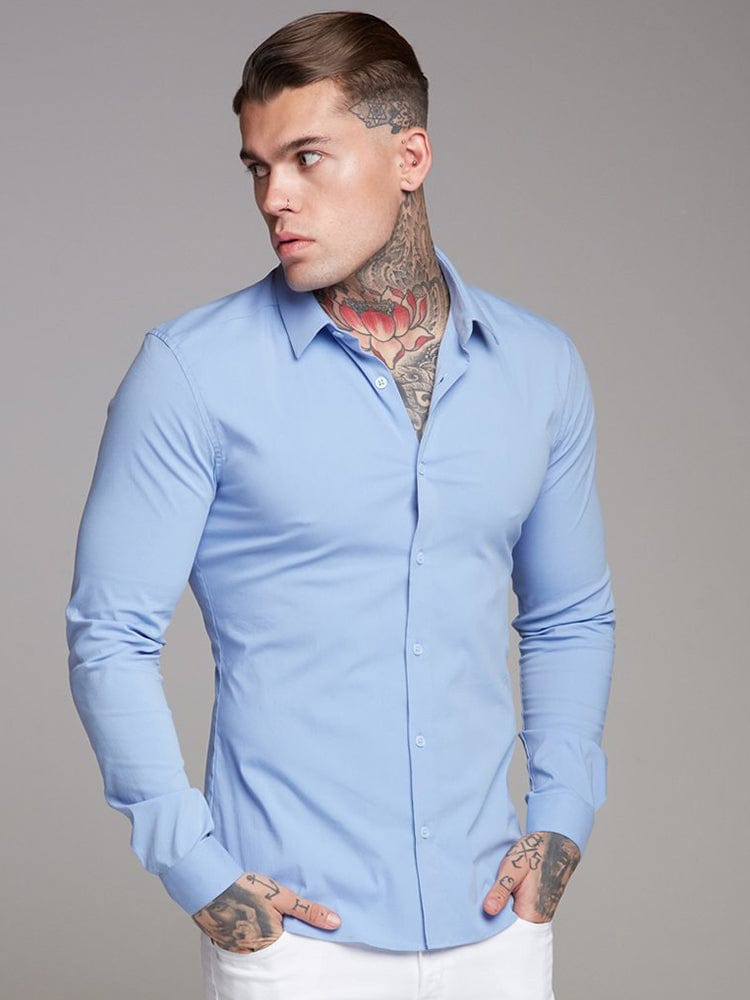 menaful Men's Fitness Long Sleeve Sports Shirt