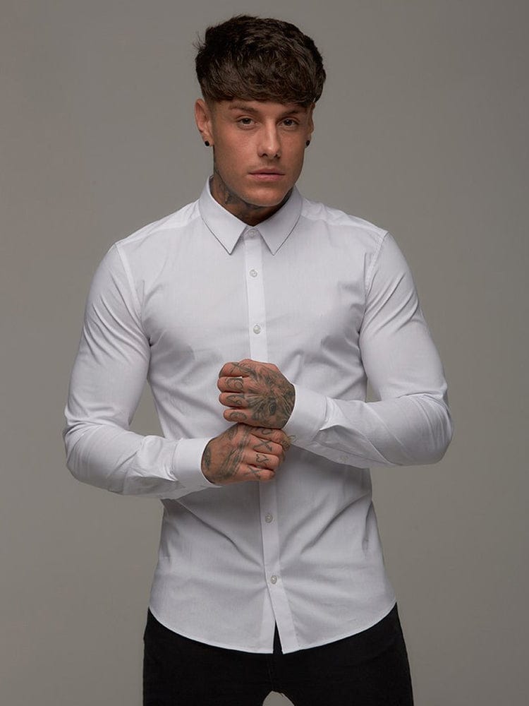 menaful Men's Fitness Long Sleeve Sports Shirt