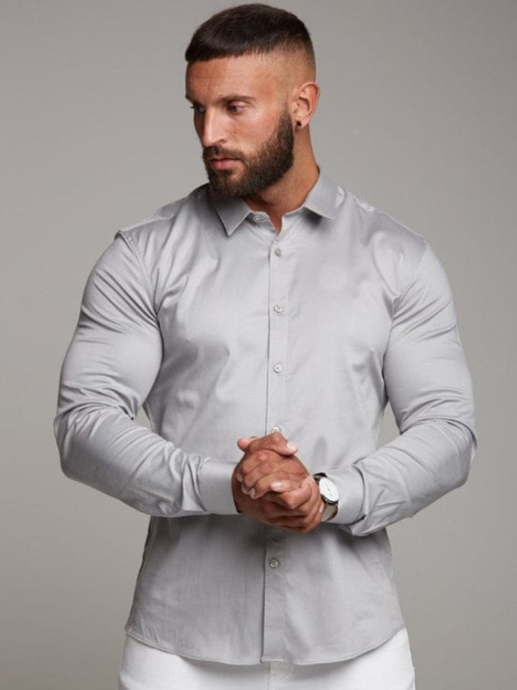 menaful Men's Fitness Long Sleeve Sports Shirt