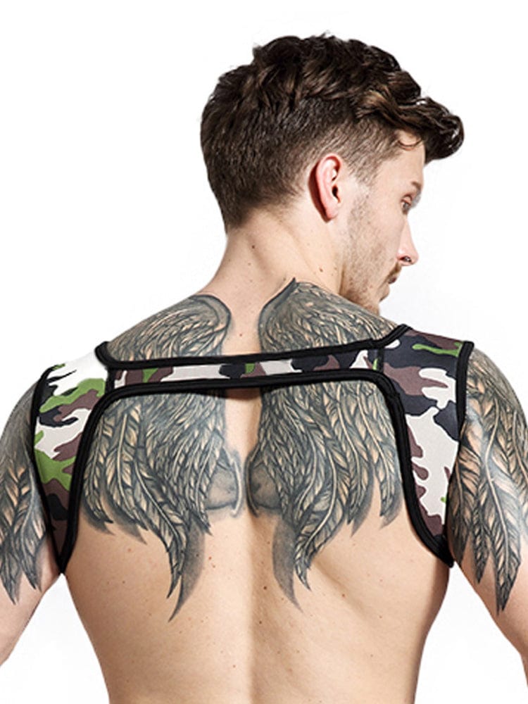 MENAFUL™ Men's Fitness Shoulder Pads Neoprene Sports Straps