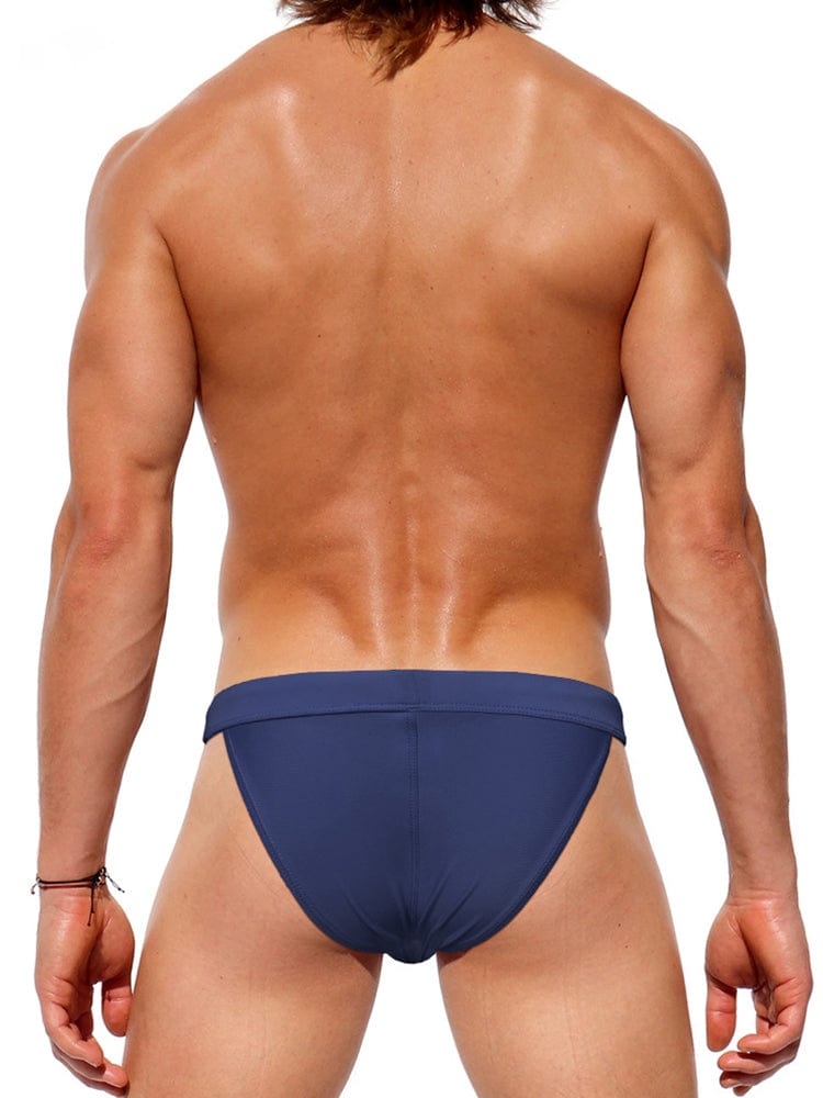 menaful Men's High-cut Sexy Bikini Swim Briefs