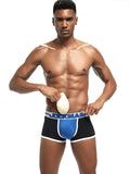 menaful Men's Invisible Padded Sponge Butt Lift Boxer